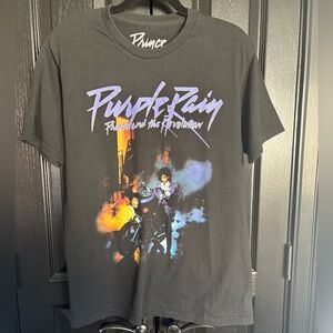 Prince Black and Purple Graphic Tee